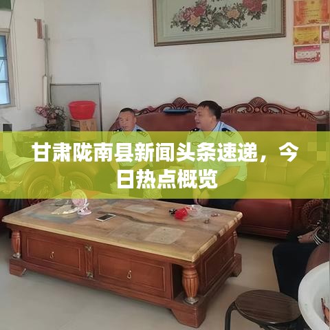 甘肃陇南县新闻头条速递，今日热点概览