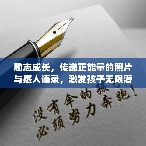 励志成长，传递正能量的照片与感人语录，激发孩子无限潜能！