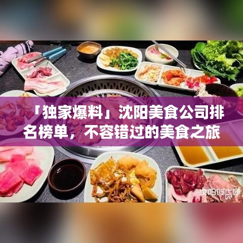 「独家爆料」沈阳美食公司排名榜单，不容错过的美食之旅！