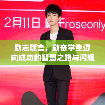 励志箴言，勤奋学生迈向成功的智慧之路与闪耀之光