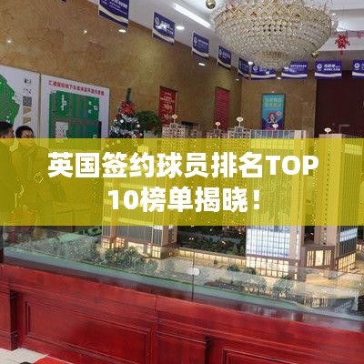 英国签约球员排名TOP10榜单揭晓！