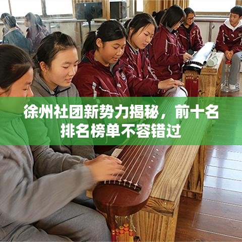 徐州社团新势力揭秘，前十名排名榜单不容错过