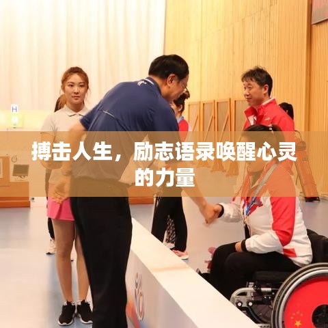 搏击人生，励志语录唤醒心灵的力量